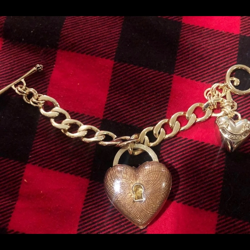 Juicy couture chain link bracelet